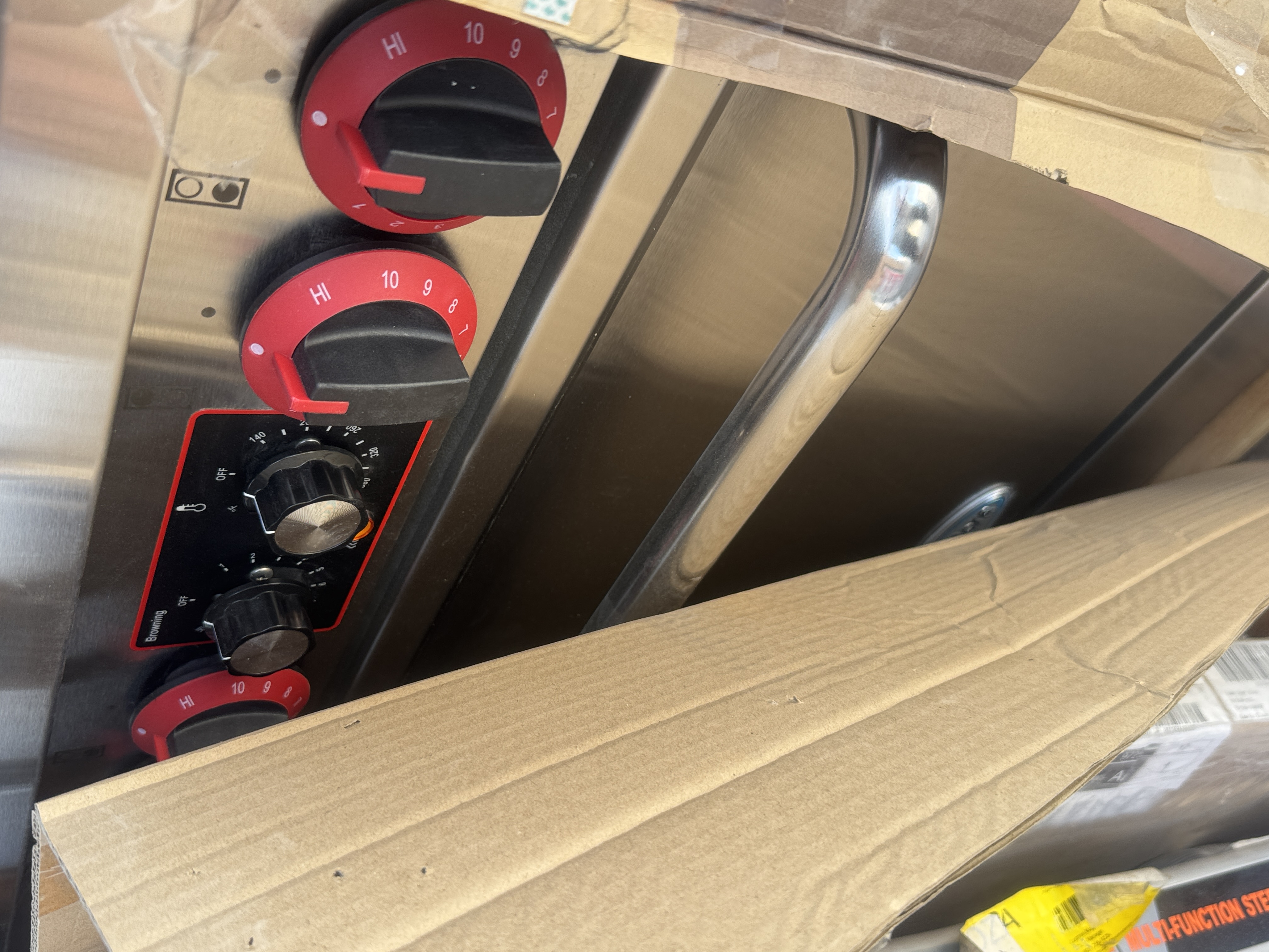 Koolmore 60 inch 10 burner commercial electric stove 